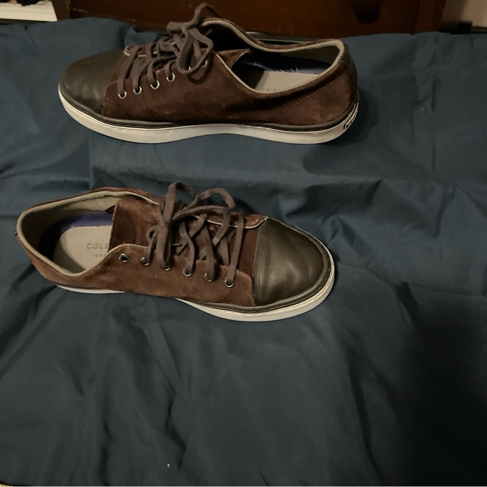 Cole Haan Men's Brown and Black Sneakers - Picture 4 of 7